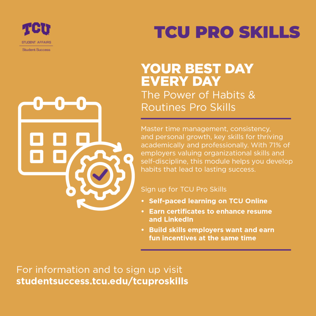 Designed to help students master essential life skills such as time management, consistency, and personal growth. This module highlights how developing organizational habits can lead to academic and professional success, with 71% of employers valuing these skills.